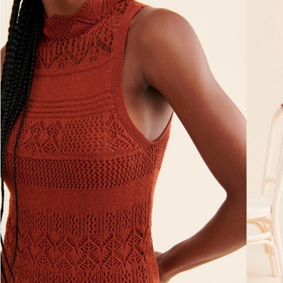 Anthropologie | Crochet Midi Dress - Picture 2 of 9